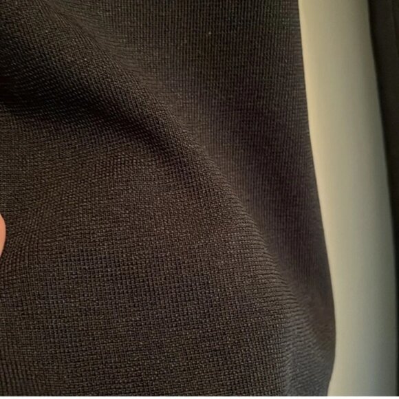 Thom Smith Atelier XXI Black Pant Stretch Wide Leg Side Zip Medium - Picture 6 of 9